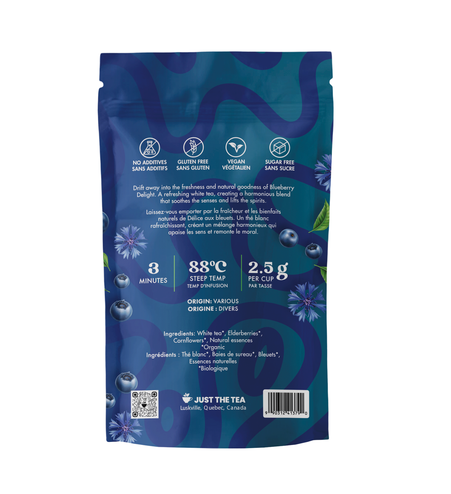 Blueberry Delight - Just the Tea  