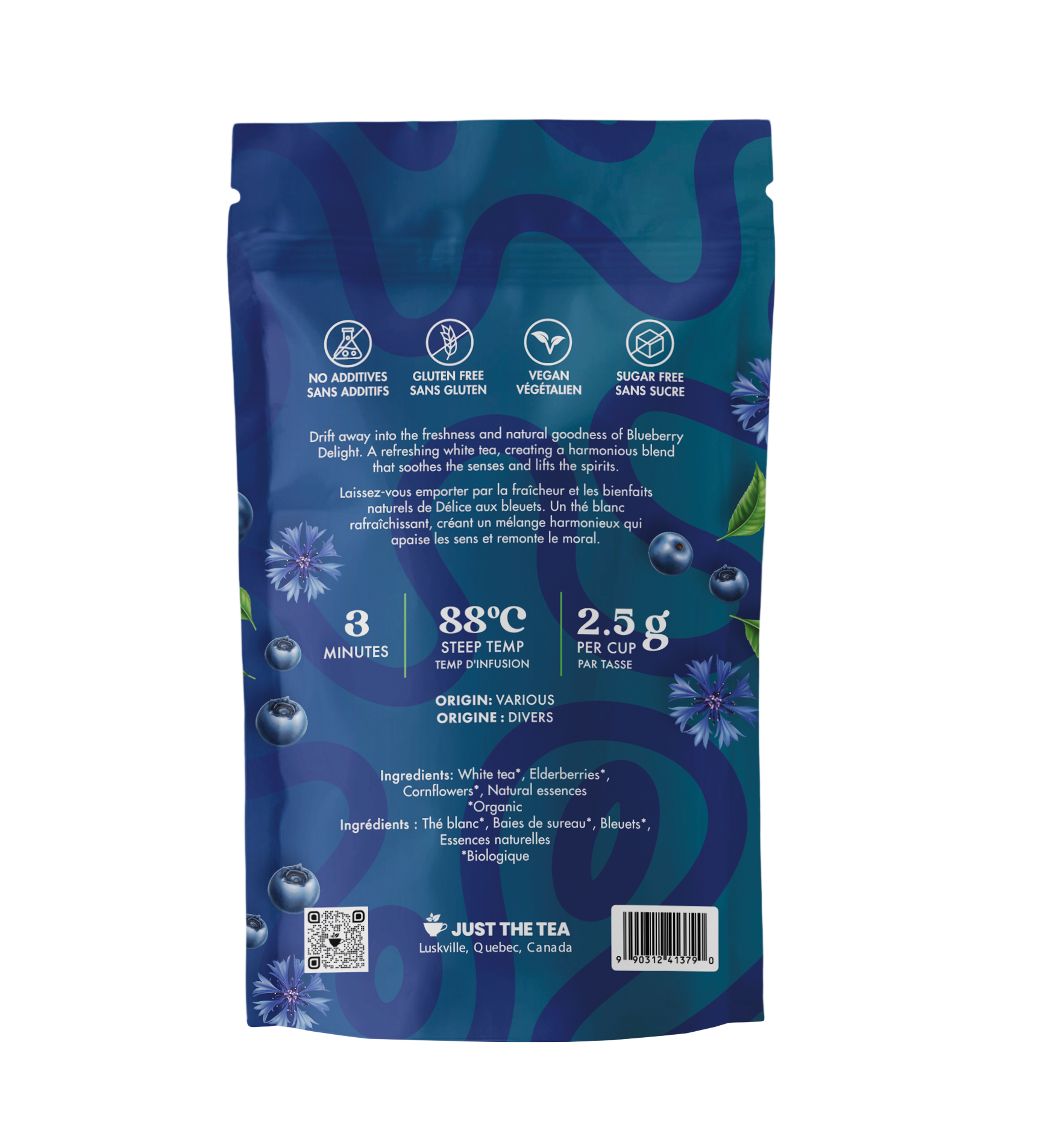 Blueberry Delight - Just the Tea  