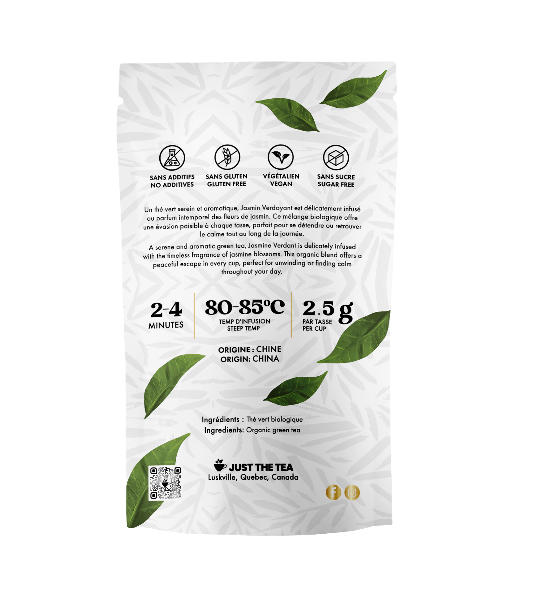 Jasmine Verdant - Just the Tea  