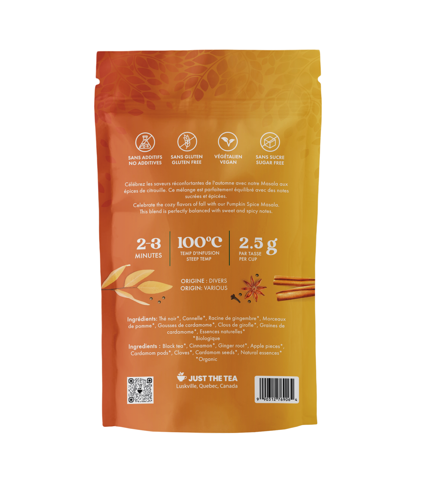 Masala aux épices de citrouille