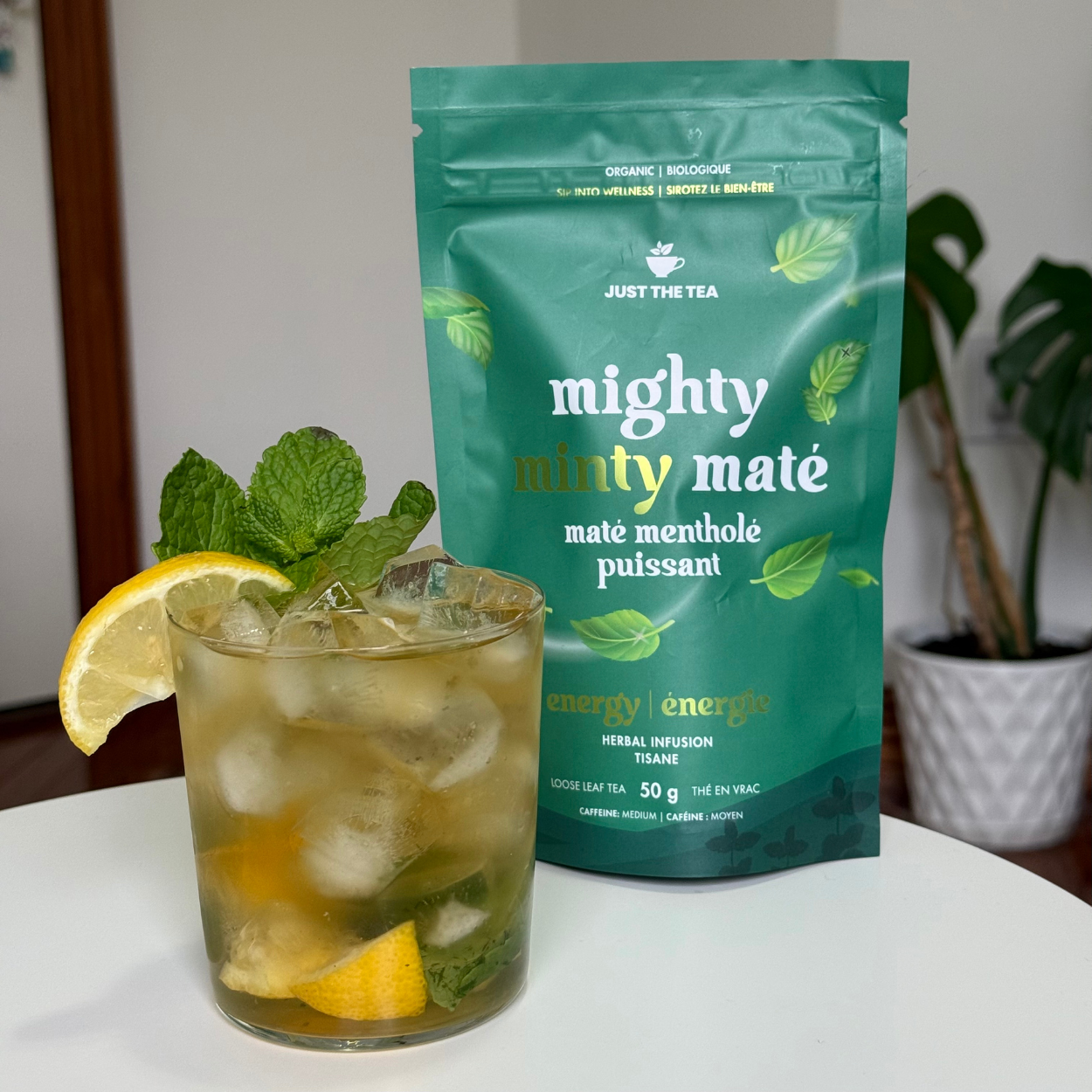 Maté mentholé puissant