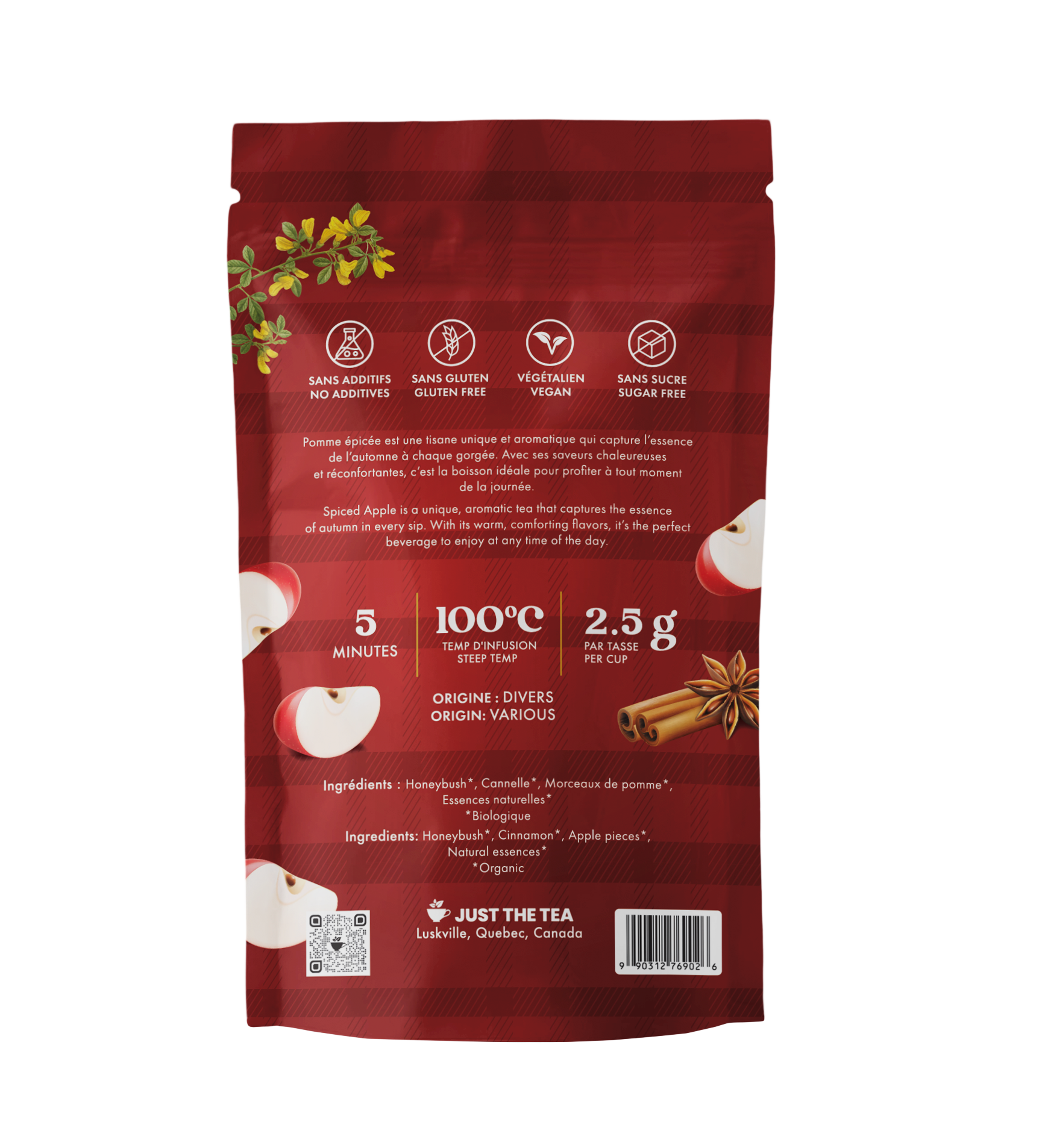 Spiced Apple - Just the Tea  